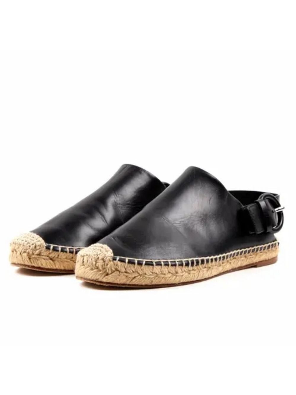 Celine Paris Leather Espadrilles